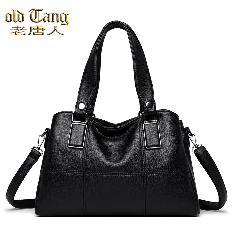 

Женская сумка через плечо, из высококачественной кожи, большая емкость, 2021