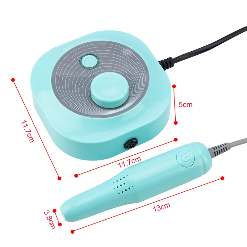 Электрический Фрезер для ногтей фрезер маникюра и машина 25000 об/мин дома