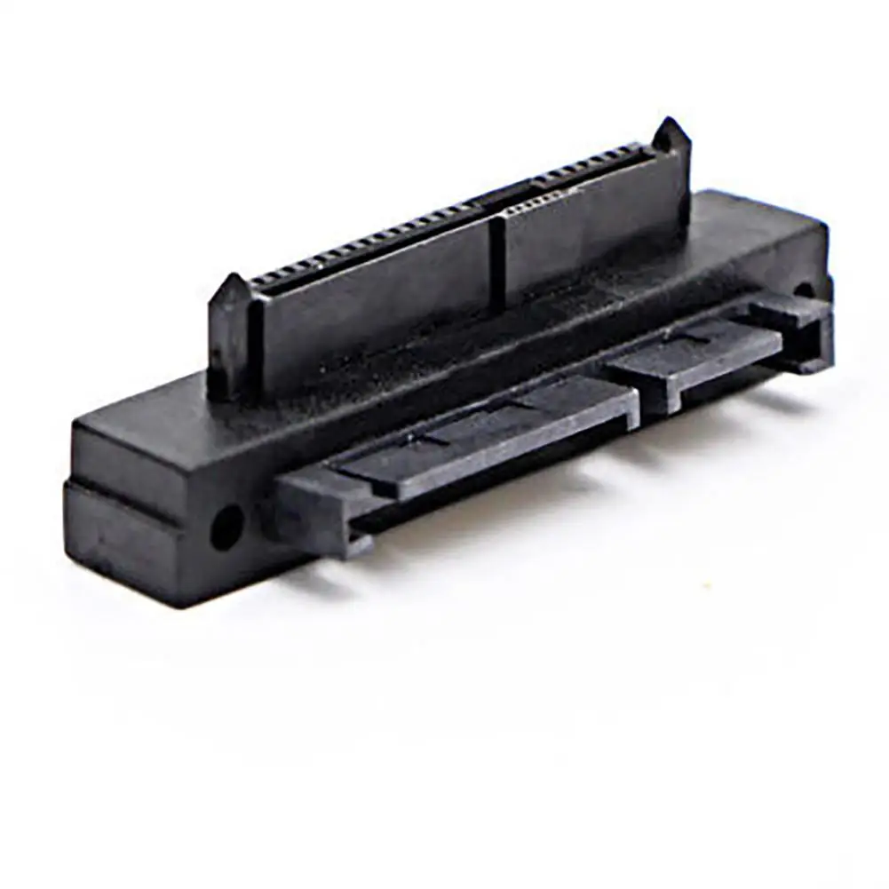 SFF 8482 SAS 22 Pin to 7 + 15 SATA Male HDD адаптер для жесткого диска угол 90 градусов|Компьютерные