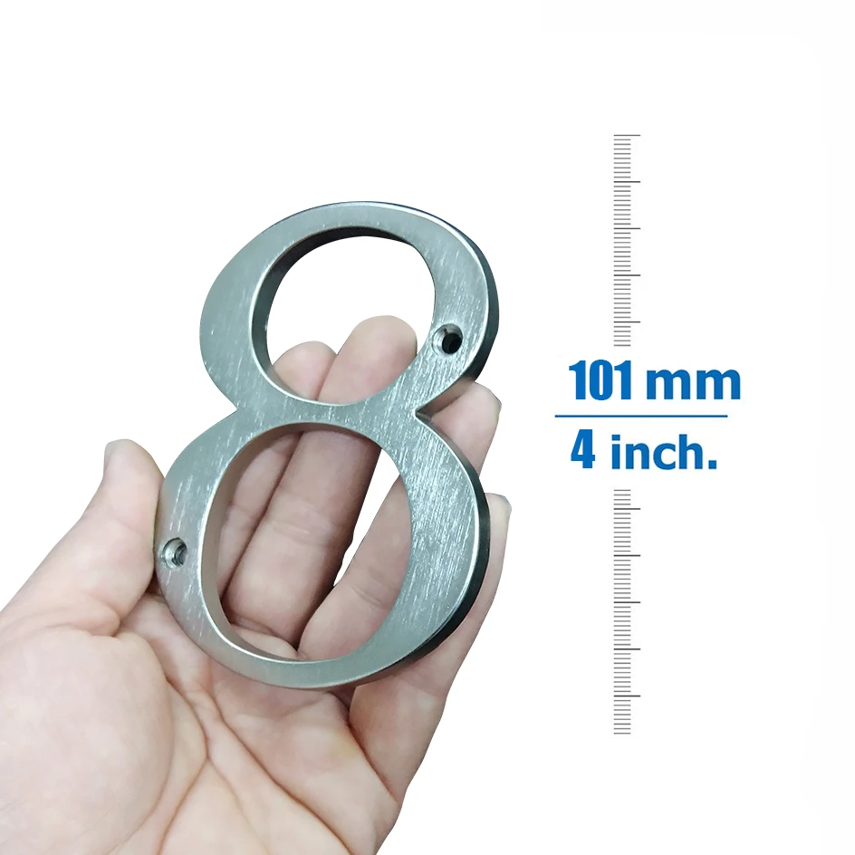 4 в продаваемом цинковом современном доме цифры внешний адрес табличка цинковый