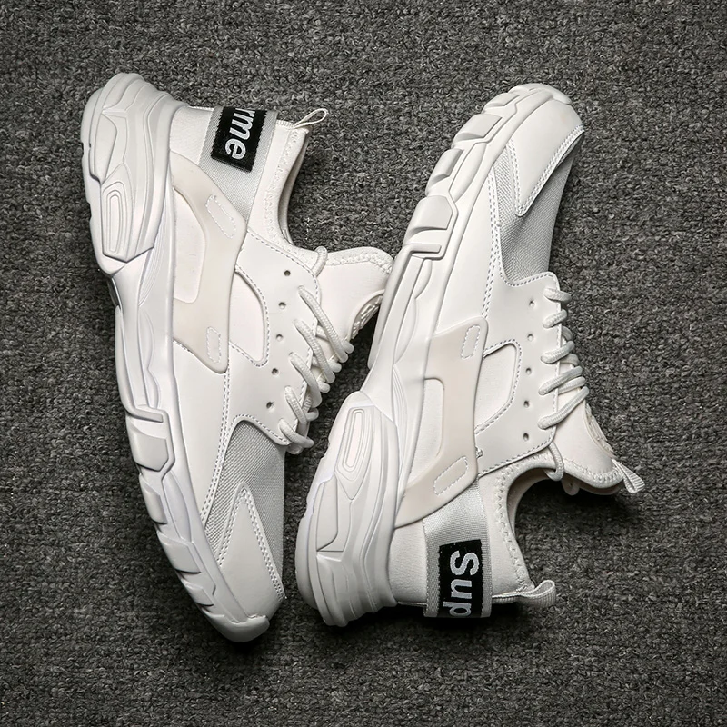 

Sport Lightweight Flying Weaving Casual Men Sneakers Breathable Tennis Trainers Shoes No-Slip No-Leather Man Footwear
