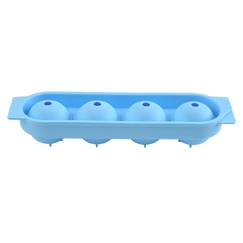 

Sueea Silicone Ice Ball Maker Mold 4-Ball Silicone Ice Tray Ice Cube Mold Whiskey Cocktail Puck Ice Box 5 Colors