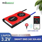 Смарт BMS 24S 30A 40A 60A 72V BMS для 3,2 v литиевая батарея пакет 18650 LiFePO4 батарейный блок