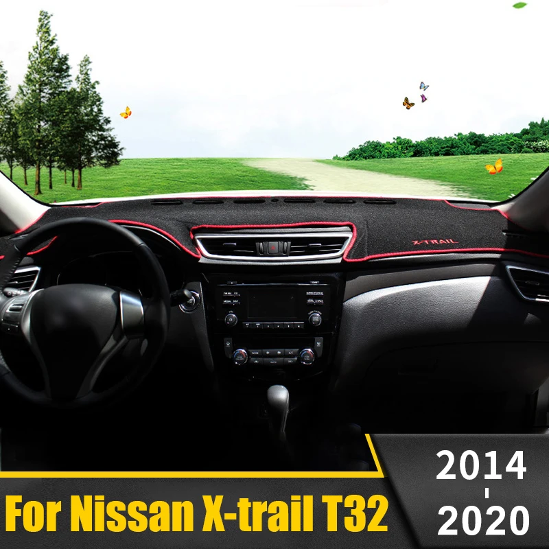Для Nissan X trail T32 2014 2018 2019 2020 приборной панели автомобиля крышка избежать светильник