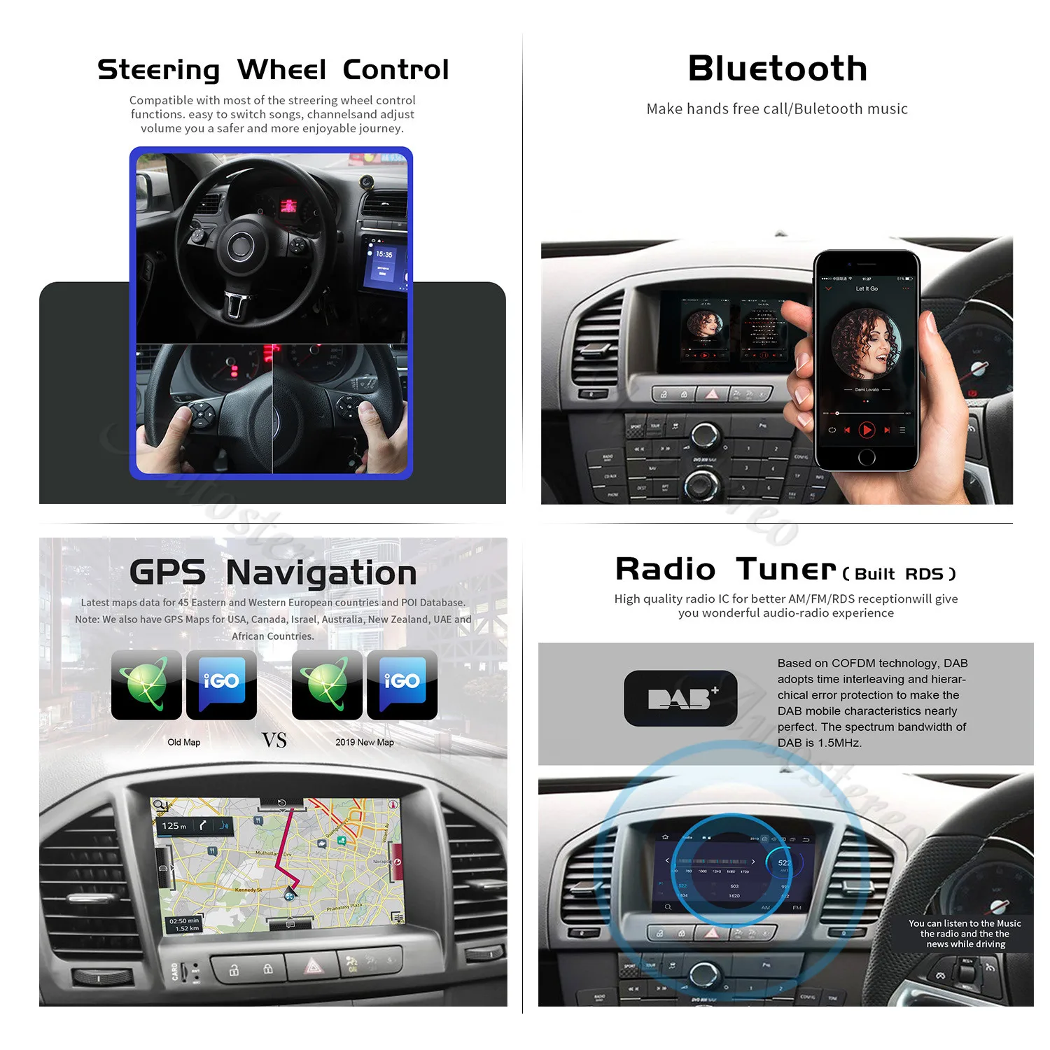 Автомобильный DVD плеер Aotsr Android 9 0 для Opel Vauxhall Holden Insignia 2008 2013 стерео GPS 2 din навигация