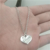 cousin simple charm creative chain necklace women pendants fashion jewelry accessory friend gifts necklace