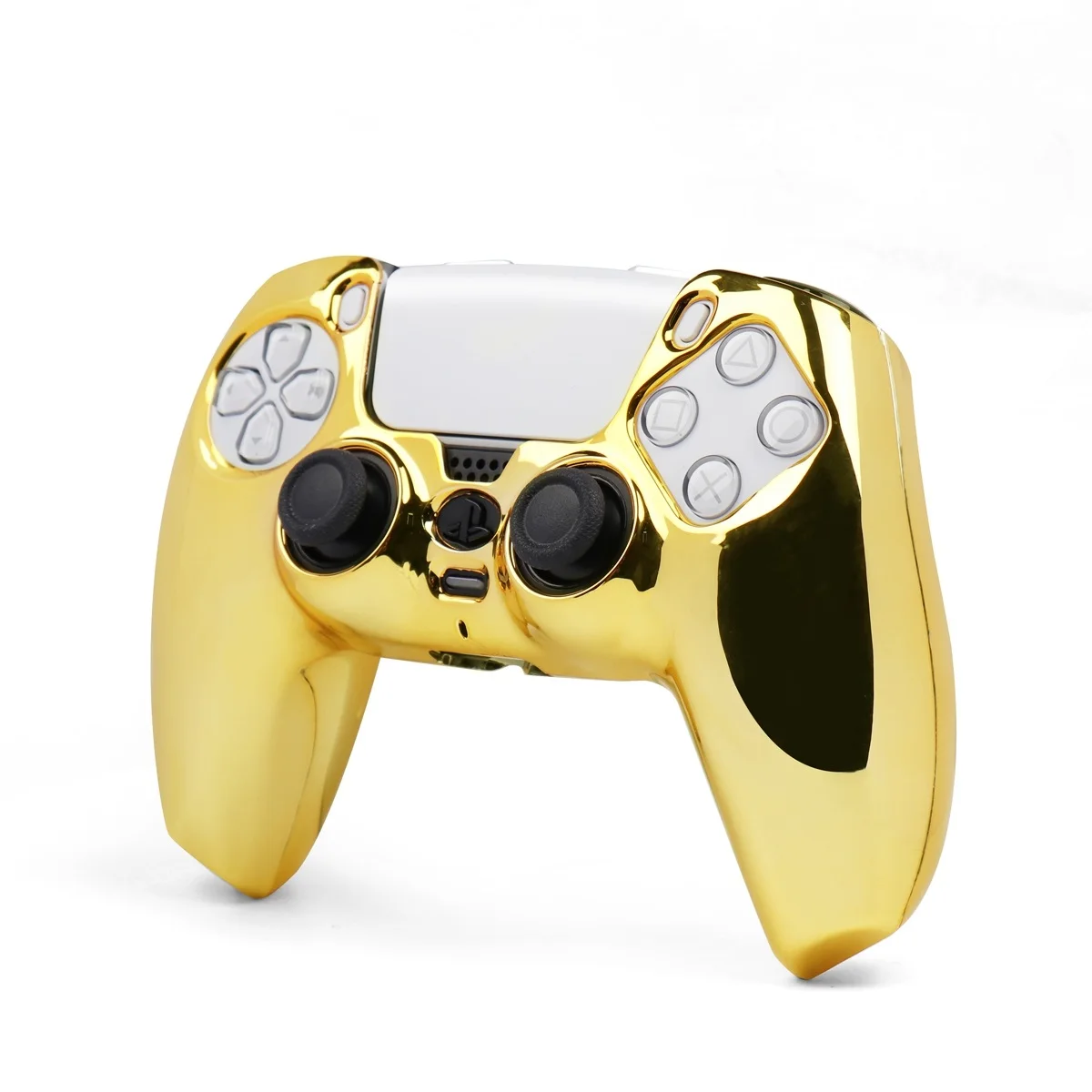 

Protective Case For PS5 Controller Gamepad Electroplated Cover For Sony Playstation 5 Hard Housing Shell Case Accessories