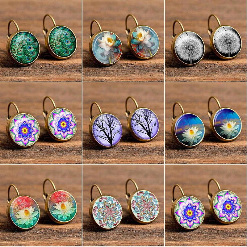 

Bohemia Style Women Drop Earring Aesthetic Pattern Daily Exquisite Girl Accessories Fashion Versatile Female New Jewelry 2021