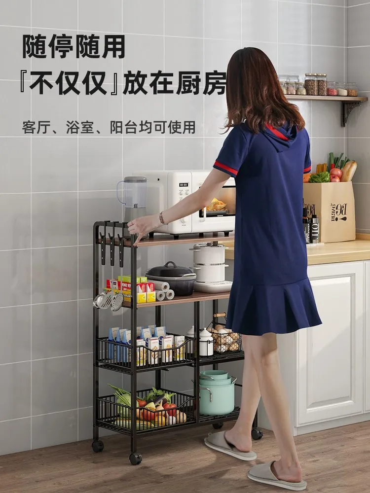 

Repisas Organizacion Articulos Cosas De Almacenamiento Cocina Home Organizer Estantes with Wheels Trolleys Kitchen Storage Rack