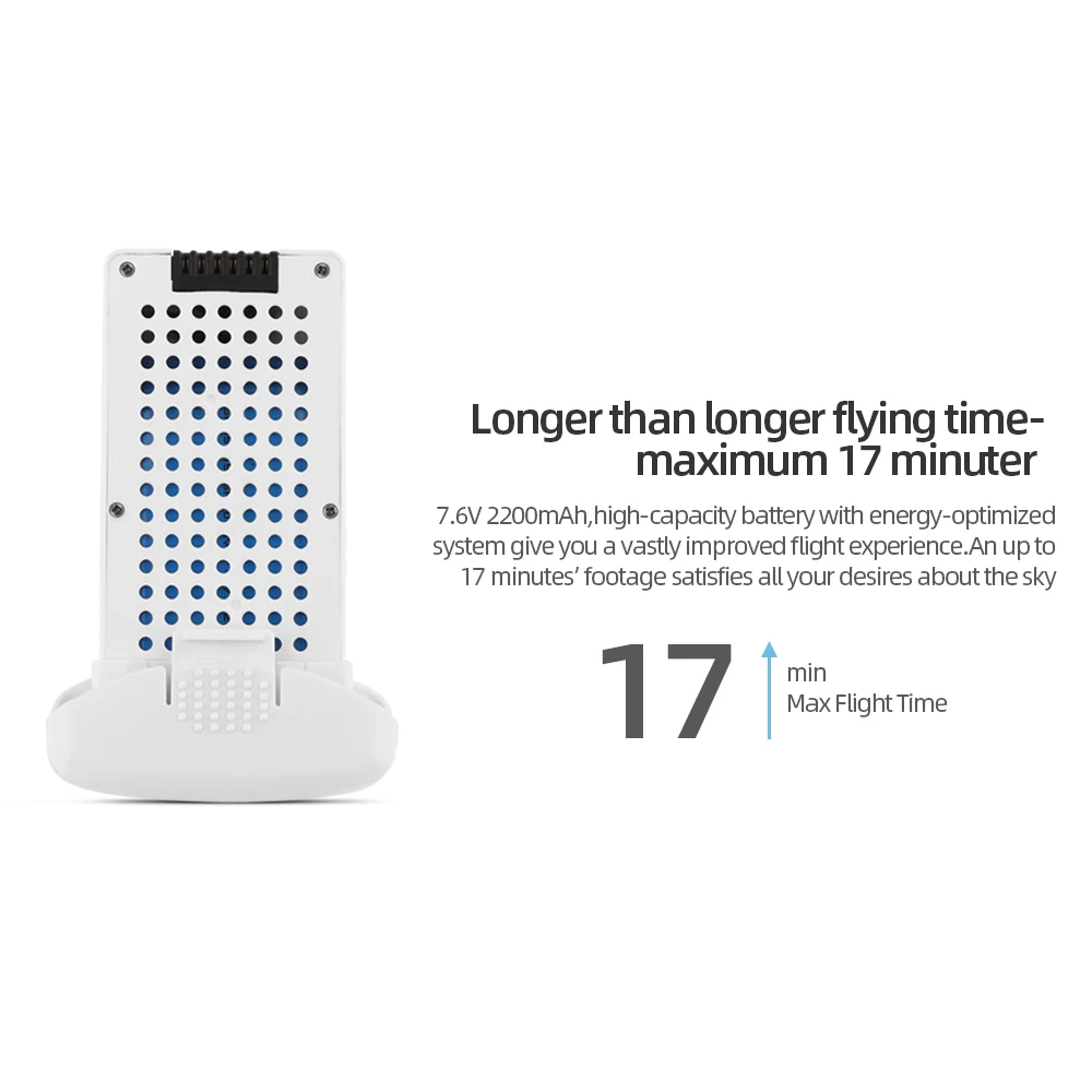 WLtoys XK X1 Батарея 7 6 В 2200 мАч Летающая около 17 минут Li Po батарея для Drone|Детали и