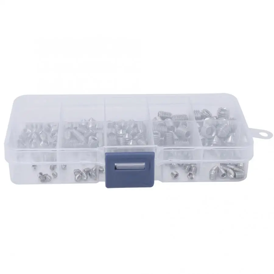 200 шт. шестигранная головка из нержавеющей стали для точных инструментов M3/M4/M5/M6/M8