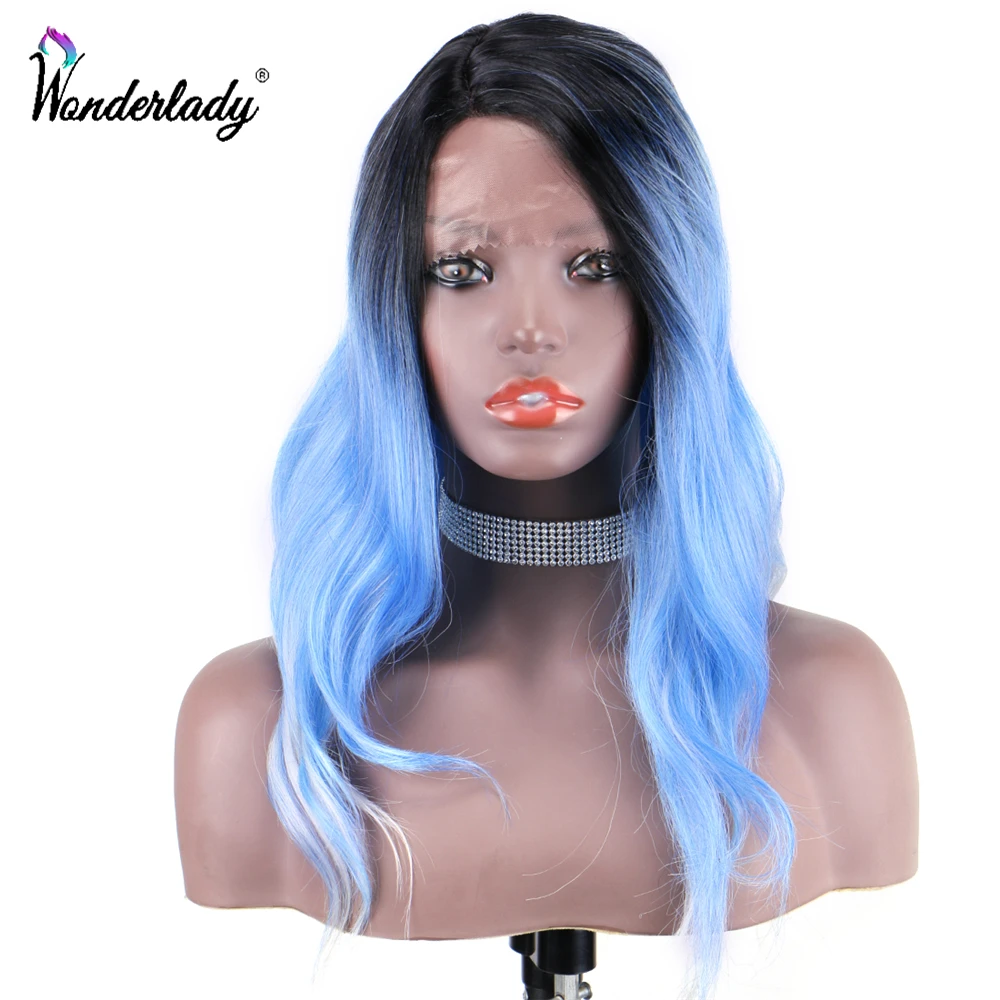 WonderLady термостойкие синтетические кружевные парики для черных женщин объемная