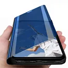 Умный зеркальный Магнитный флип-чехол для Oppo A52 A71 A92 A53 A32 5G A93 4G A15 S Reno4 Lite 4F F17 Pro realme C15 C11 X3 X50, чехол