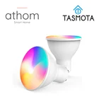 ATHOM pre Flashed TASMOTA умная цветная лампа ESP8285 работает с домашним помощником 4,5 Вт GU10