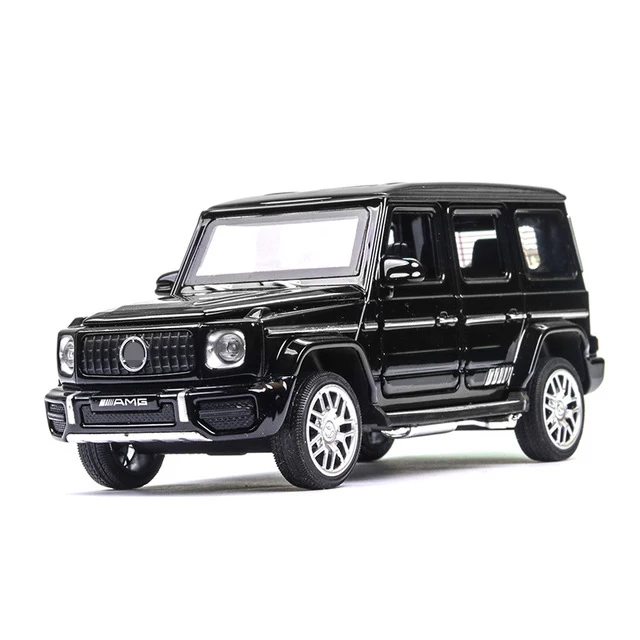 8928B-BK 1:32 Масштаб AMG G63 6X6 пикап Внедорожник внедорожный металлический сплав модель автомобиля литые автомобили игрушки для детей Подарки для детей - Цвет: 8928B-BK