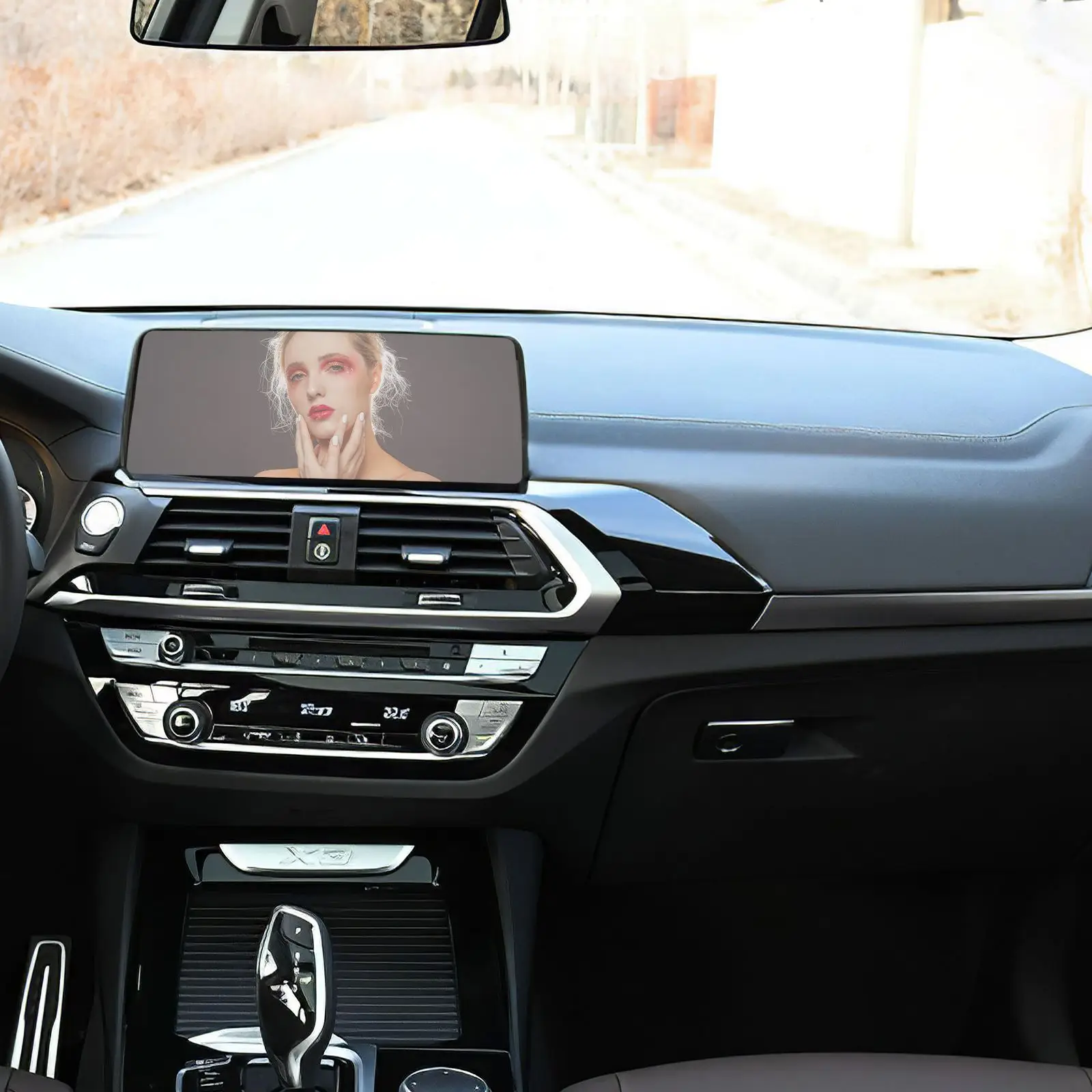 

Для BMW X3/X4/G01/G02 2018-2020 автомобильный ABS кондиционер воздуха с центральным управлением кнопка регулировки громкости рамка аксессуары для украш...