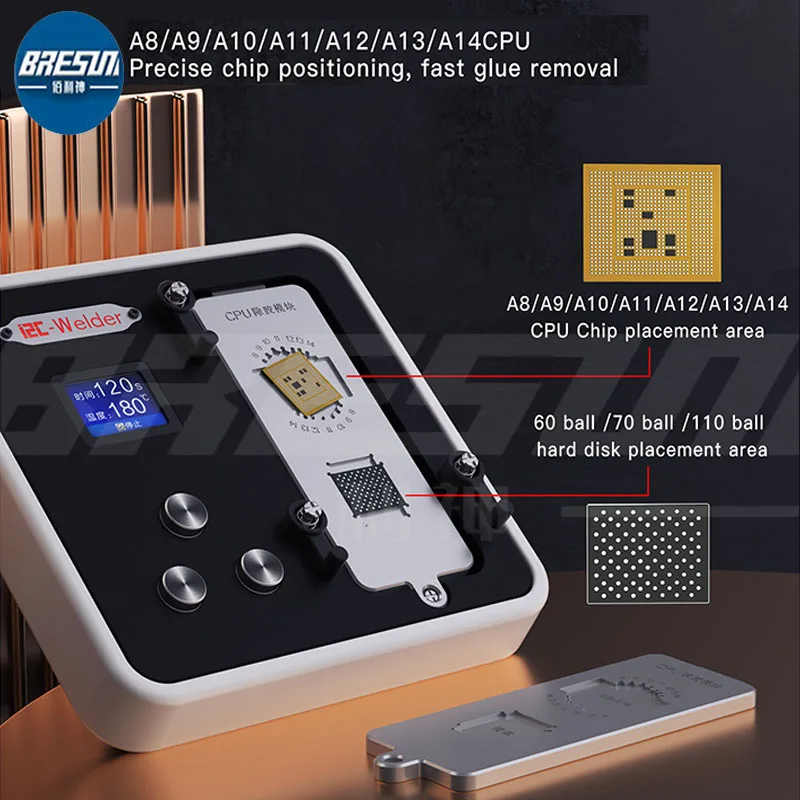 

I2C Welder Phone Double Layers Board Pre-heating Rework Station for iPhone X-12PRO MAX Motherboard Soldering Modul Repair Tools