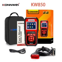 konnwei kw850 full obd2 auto car diagnostic scanner obd 2 diagnostic tools check engine o2 sensor battery test obdii code reader