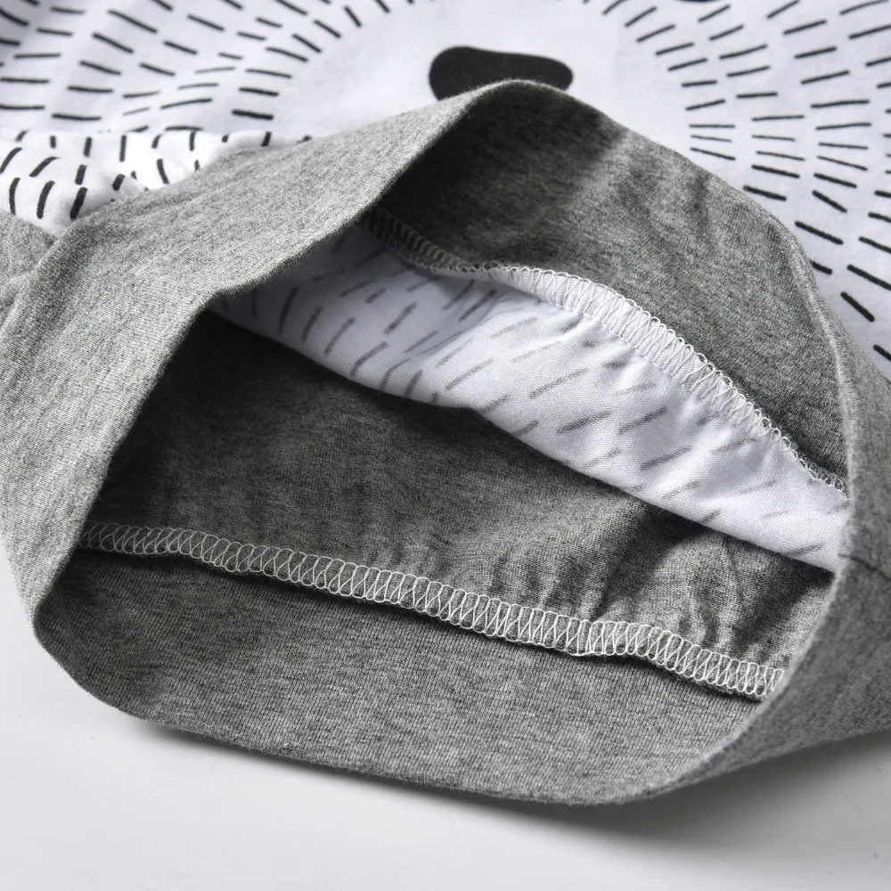 Осенний комплект одежды для маленьких мальчиков одежда младенцев толстовка с