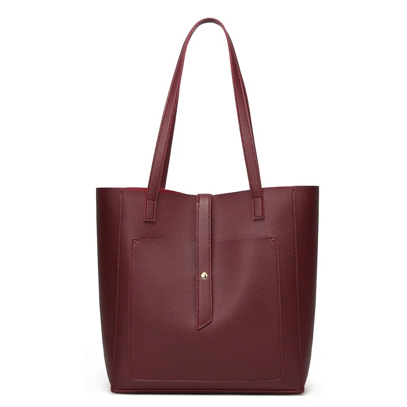 

2021 European and American New Style Punk Style Large-capacity Simple Shopping Bag Multi-purpose Shoulder Bag Women's Bag