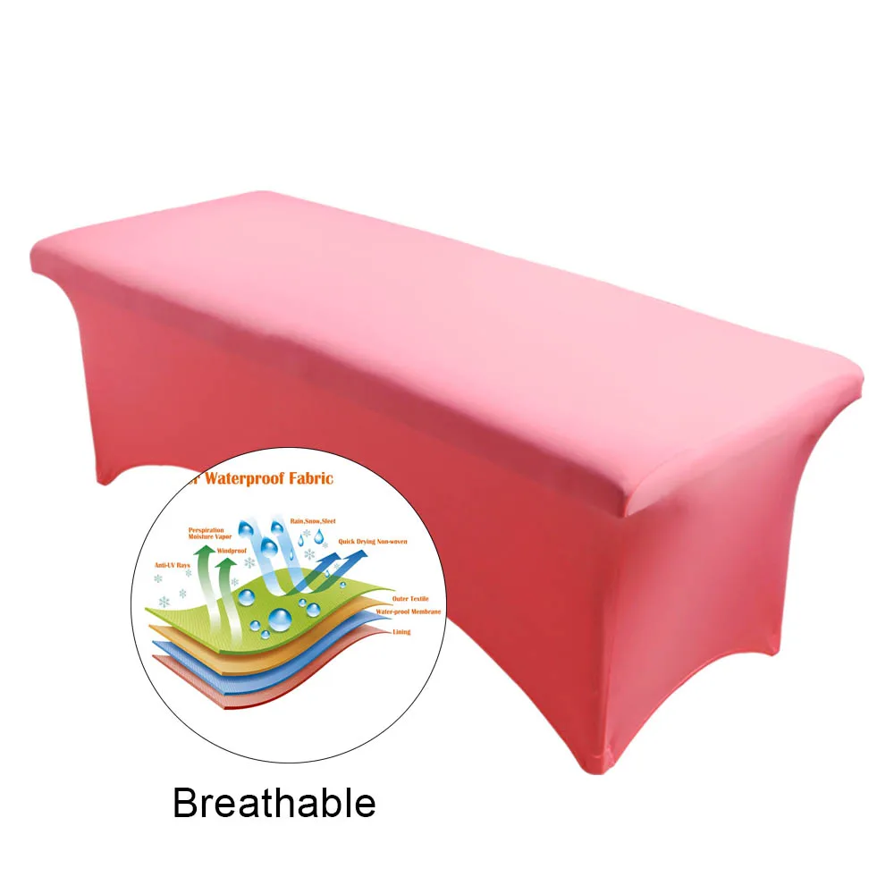 6Ft ресниц покрывало лист прямоугольный из спандекса плотное прилегание