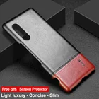 Для Sony Xperia 10 III 5G Роскошный чехол Imak кожаный лаконичный чехол для задней панели Xperia10 10III чехол для телефона Обложка Sony XQ-BT52