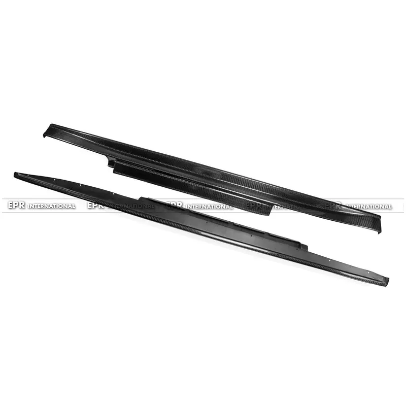 Автомобильный Стайлинг для R35 GTR GT R Zele стиль углеродное волокно боковая юбка