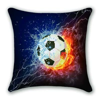 partial round drill football diamond painting cushion cover replacement pillow case diy art mosaic cross stitch home decor