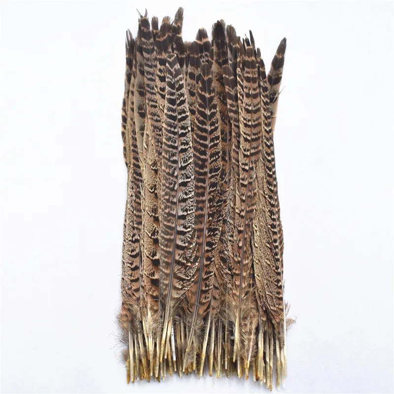 20 шт./лот Натуральный Крашеный хвост фазана перо 25 30 см сделай сам свадебное