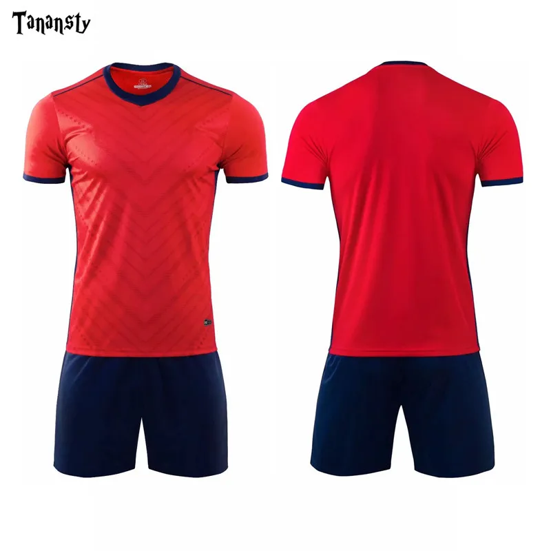 Молодежная футбольная форма Футбольная новый спортивный костюм для взрослых