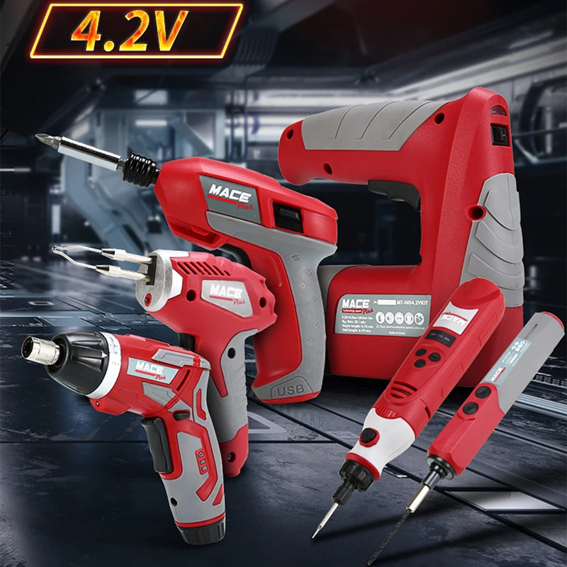 Дрель-шуруповерт аккумуляторная 4 2 в 600 мА ч с светильник евым аккумулятором -