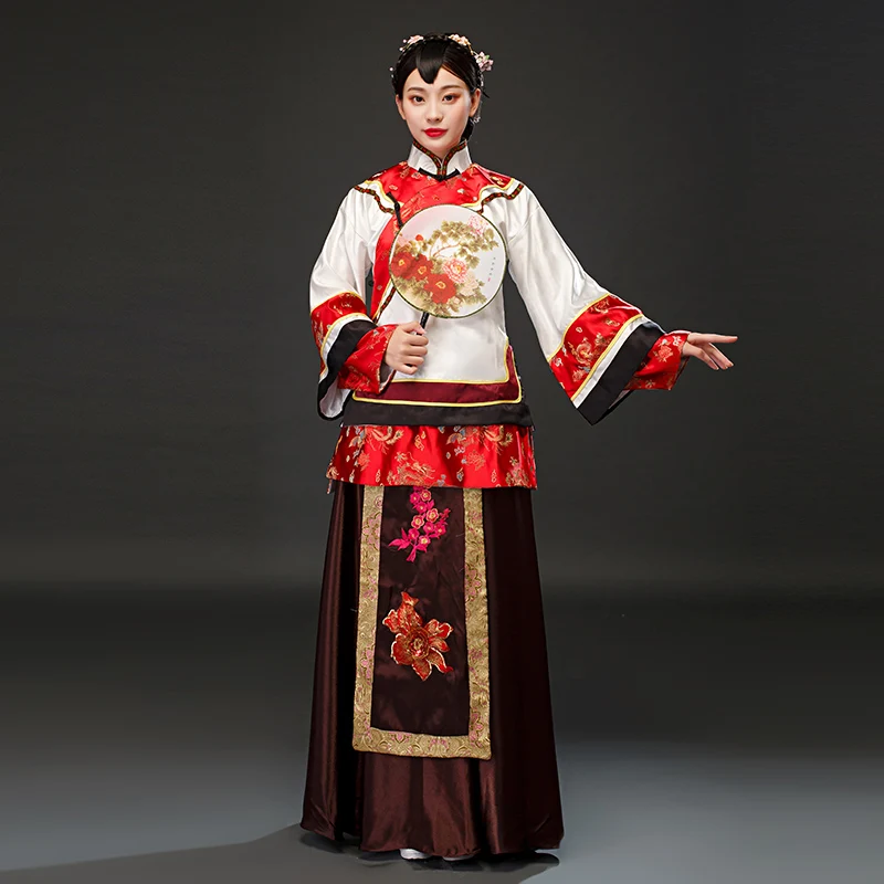 Косплей hanfu Женские китайские noblewoman Принцесса Королева представление Xiuhe костюмы