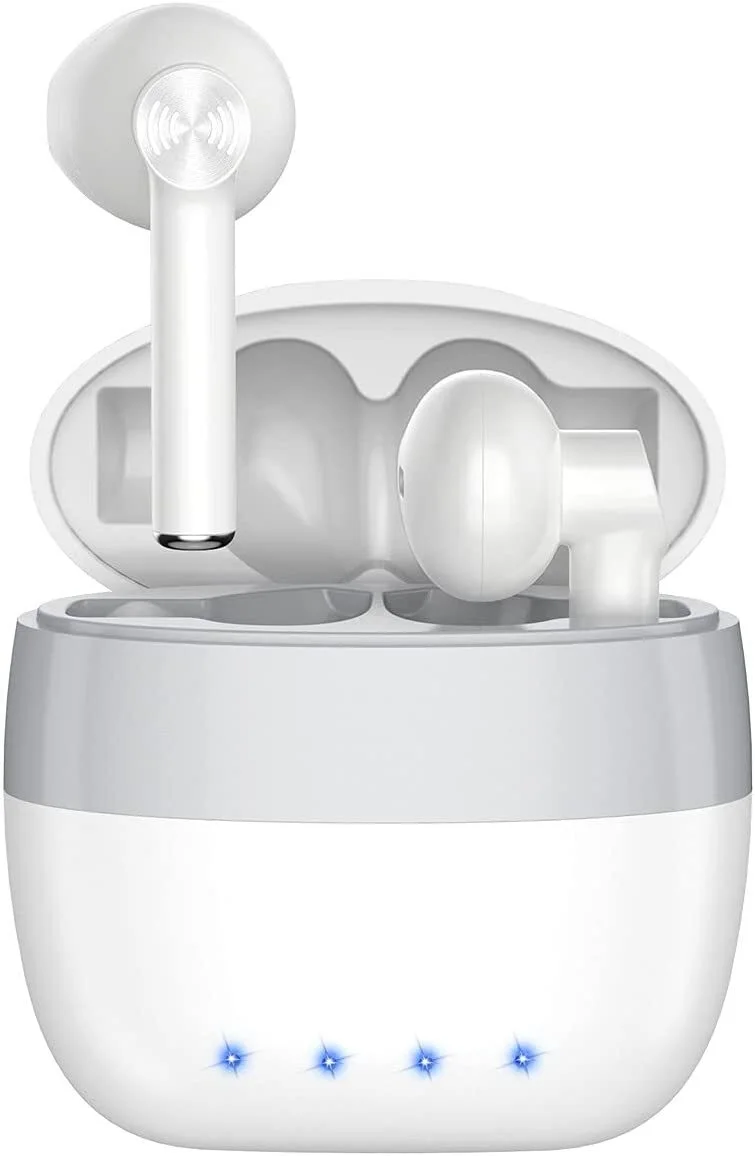 

True Wireless Earbuds, Bluetooth Headp hones, Smart Display,Touch Control, with Wireless Charging Case,IPX5 Waterproof, Stereo