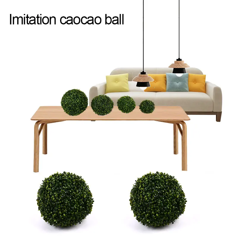 Имитация травяного шара пластиковый цветок DIY растительного шар искусственный