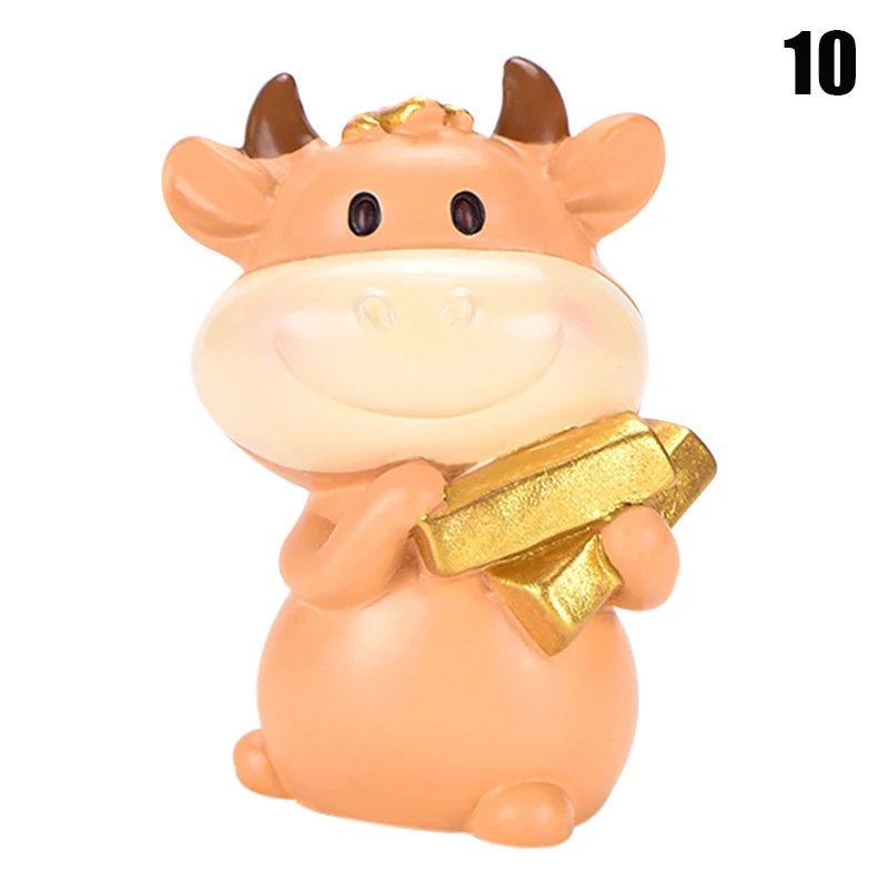 2021 год Китайский Зодиак ОКСа украшения для дома из смолы с Новым годом хорошие