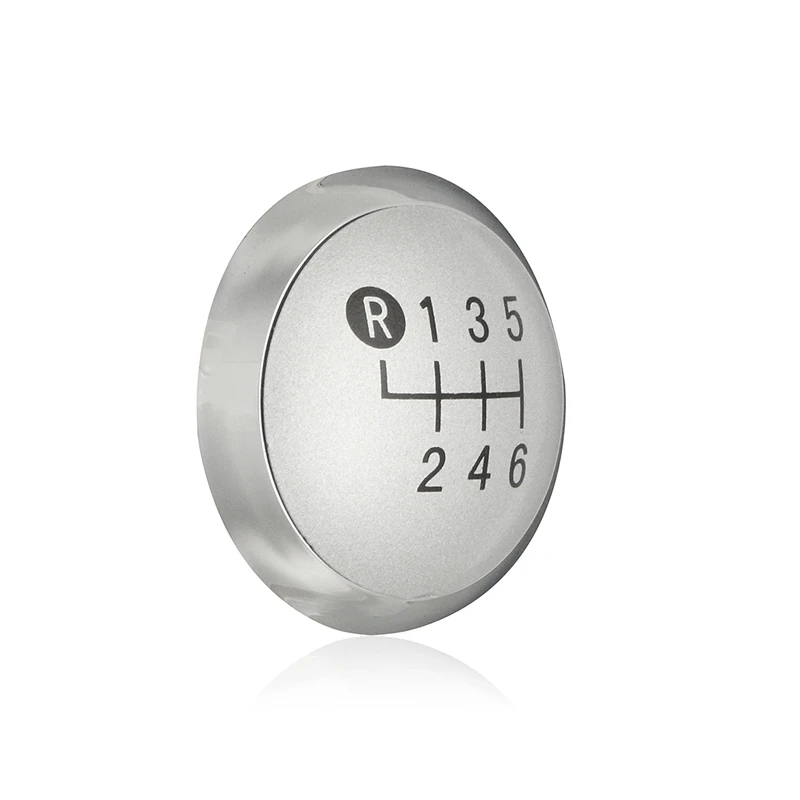 5 скоростей 6 автомобильный рычаг переключения передач хром ручка крышка