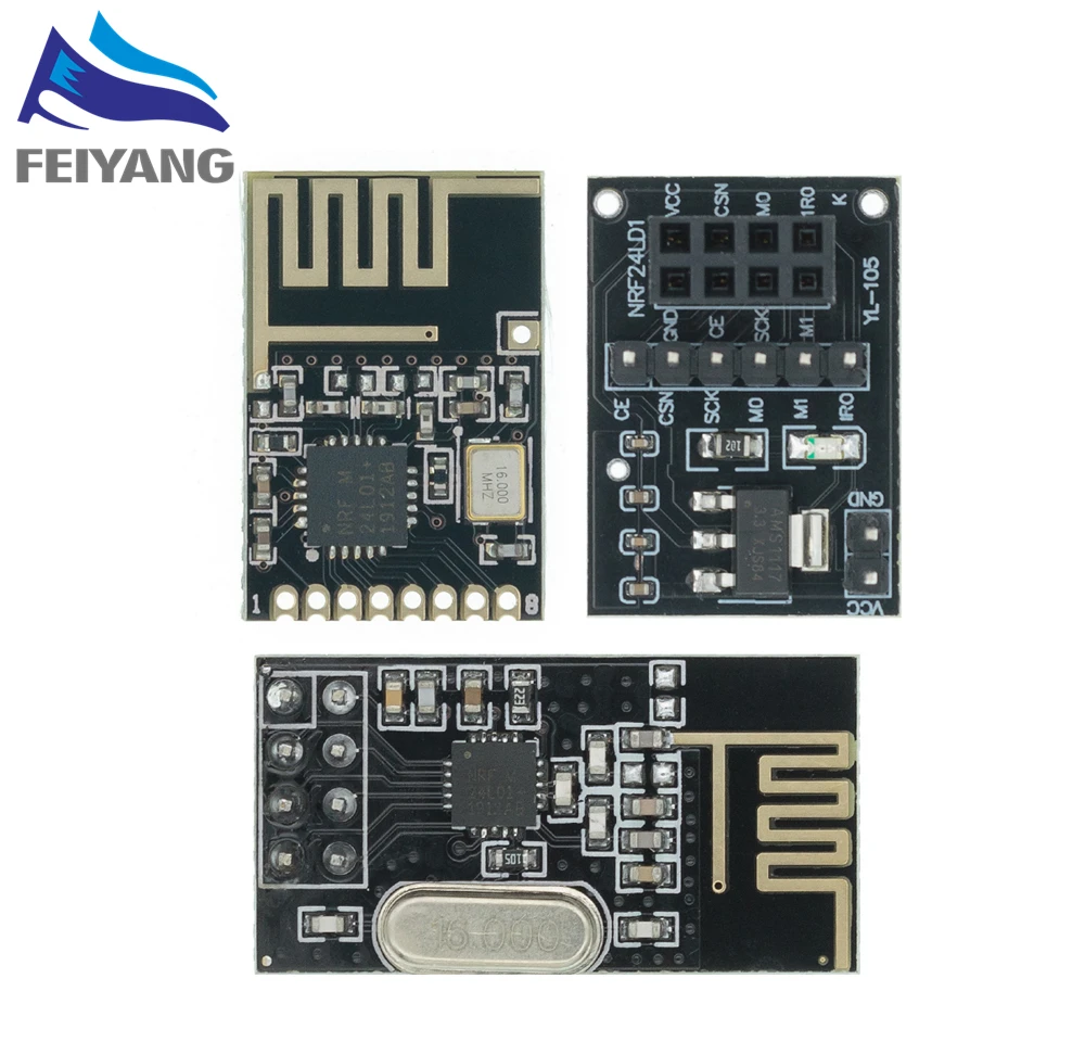 10 шт. NRF24L01 + беспроводной модуль передачи данных 2 4 г/NRF24L01 обновленная версия