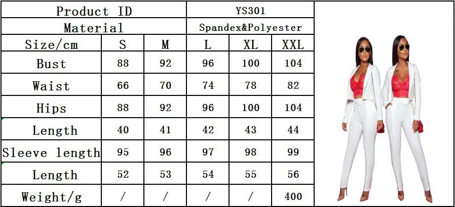 Echoine белый блейзер с длинными рукавами пальто длинные узкие штаны костюм из двух