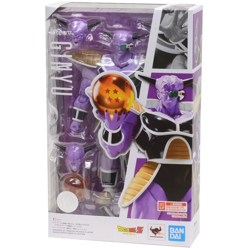 

17cm BANDAI Dragon Ball SHF Ginyu Super Saiyan Anime characters Action PVC Collection Model Toy Anime Figure Toys For Kids