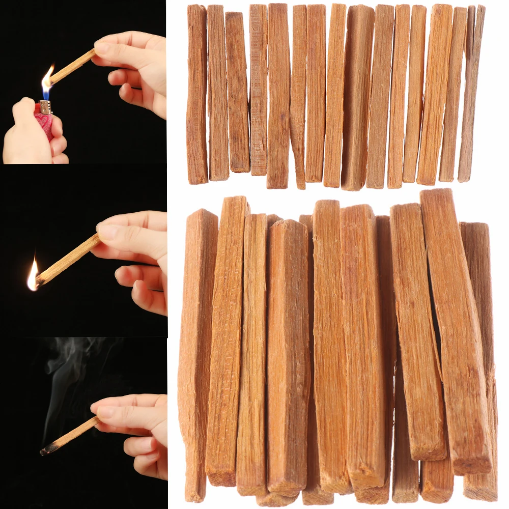 50 г/упак. натурального сандалового дерева деревянные палочки красная объемная