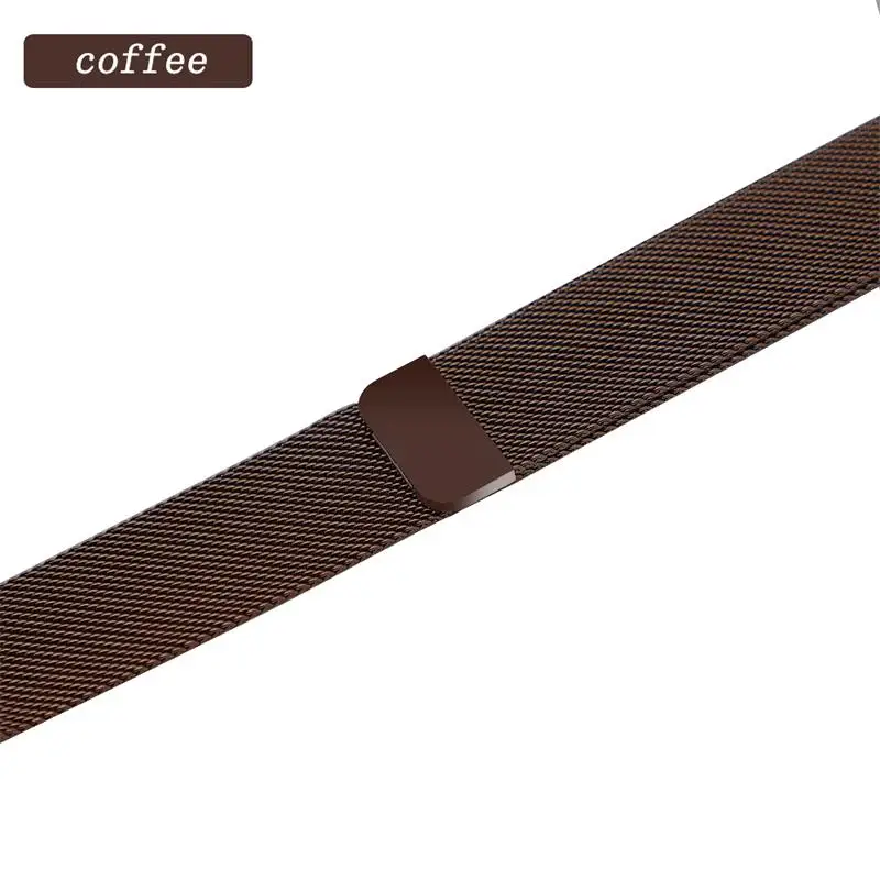coffee Gear S3 Frontier band для samsung Galaxy watch 46 мм 42 активные 2 миланские часы huawei gt ремешок 22 мм ремешок для часов amazfit ремешок Bip - Цвет ремешка: coffee