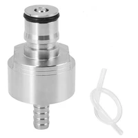 304 stainless steel carbonation cap 516 inch barb ball lock type fit soft drink pet bottles homebrew kegging