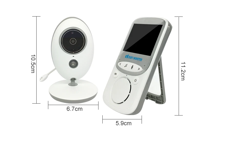 Электронный 720 радионяня Беспроводная аудио камера babyfoon elektroniczna видео vigilabebes подключение wifi видео наблюдение