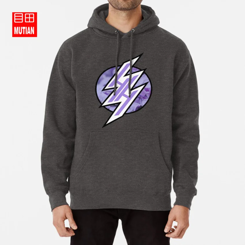 Фиолетовые пастельные толстовки с капюшоном цветочным принтом HENTAI HAVEN hentai tumblr