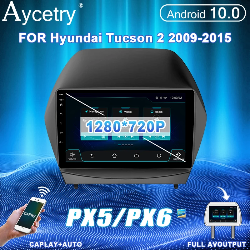 Магнитола автомагнитола PX6 автомобильный Радио no 2 din Android 10 мультимедийный плеер