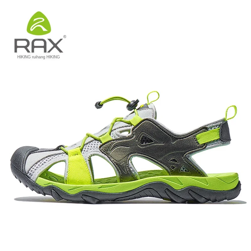 RAX 2021 Новая летняя дышащая майка с длинным рукавом мужские уличные сандалии для