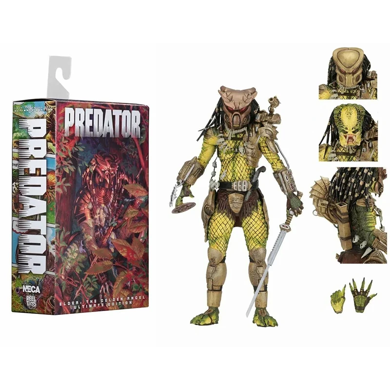 7 дюймов NECA Хищник 2 фигурку конечной серии Elder хищник из фильма игрушки Фигурки