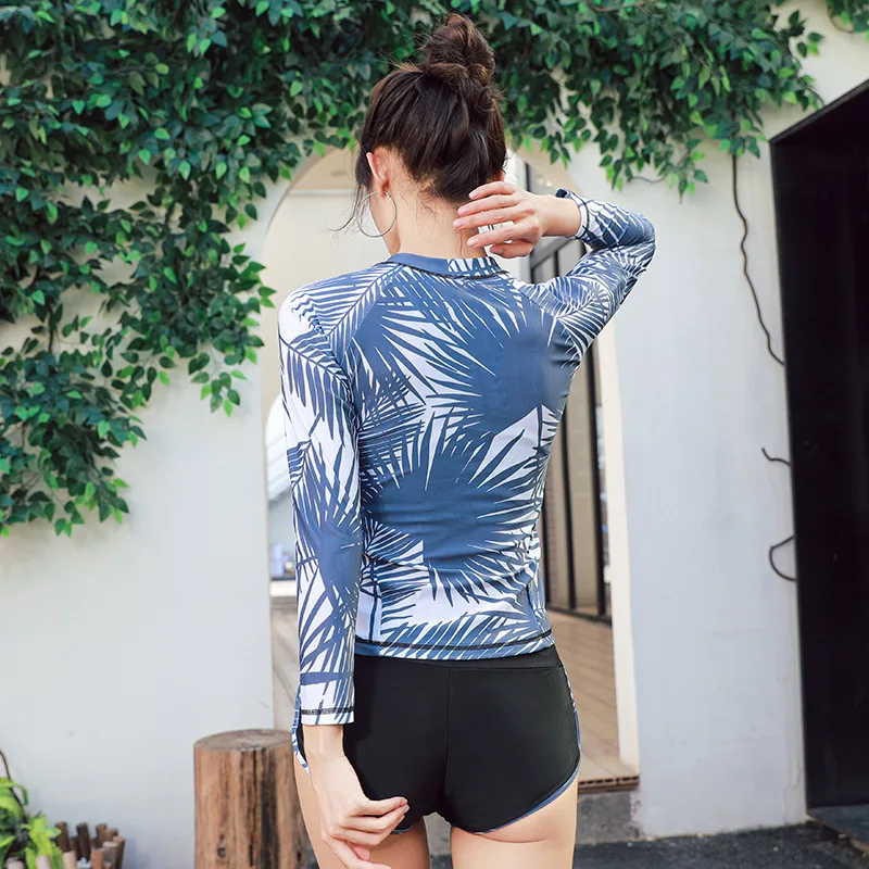 3 шт./компл. новые женские гидрокостюмы Раздельная одежда купальник для серфинга