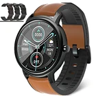 Кожаный ремешок для часов Xiaomi Mibro воздуха Ремешок Браслет ремешок для часов 20 мм Замена спортивный браслет для Mi Band bro воздуха correa