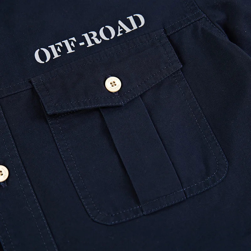 Рубашка мужская брендовая одежда 2020 100% хлопок с длинным рукавом армейская